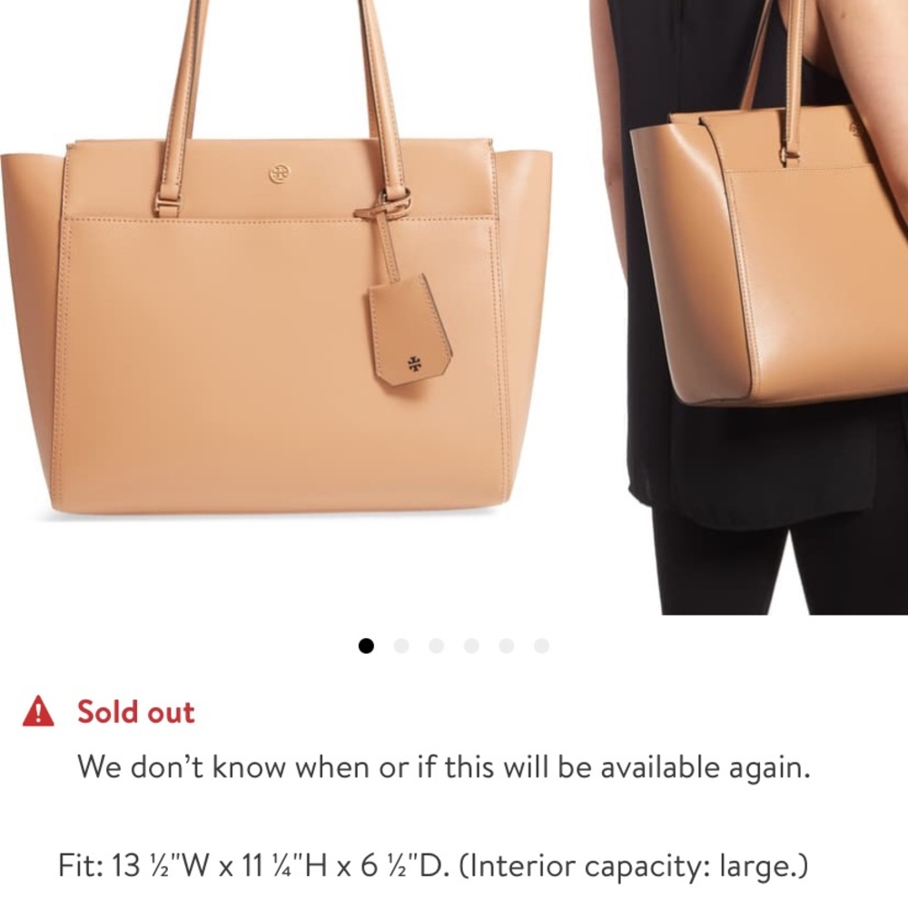 Tory Burch Tan Tote Bag - Picture 8 of 10